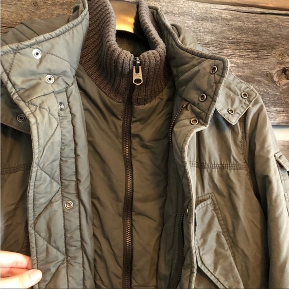 RW&CO winter coat size Medium army green M - Picture 3 of 10
